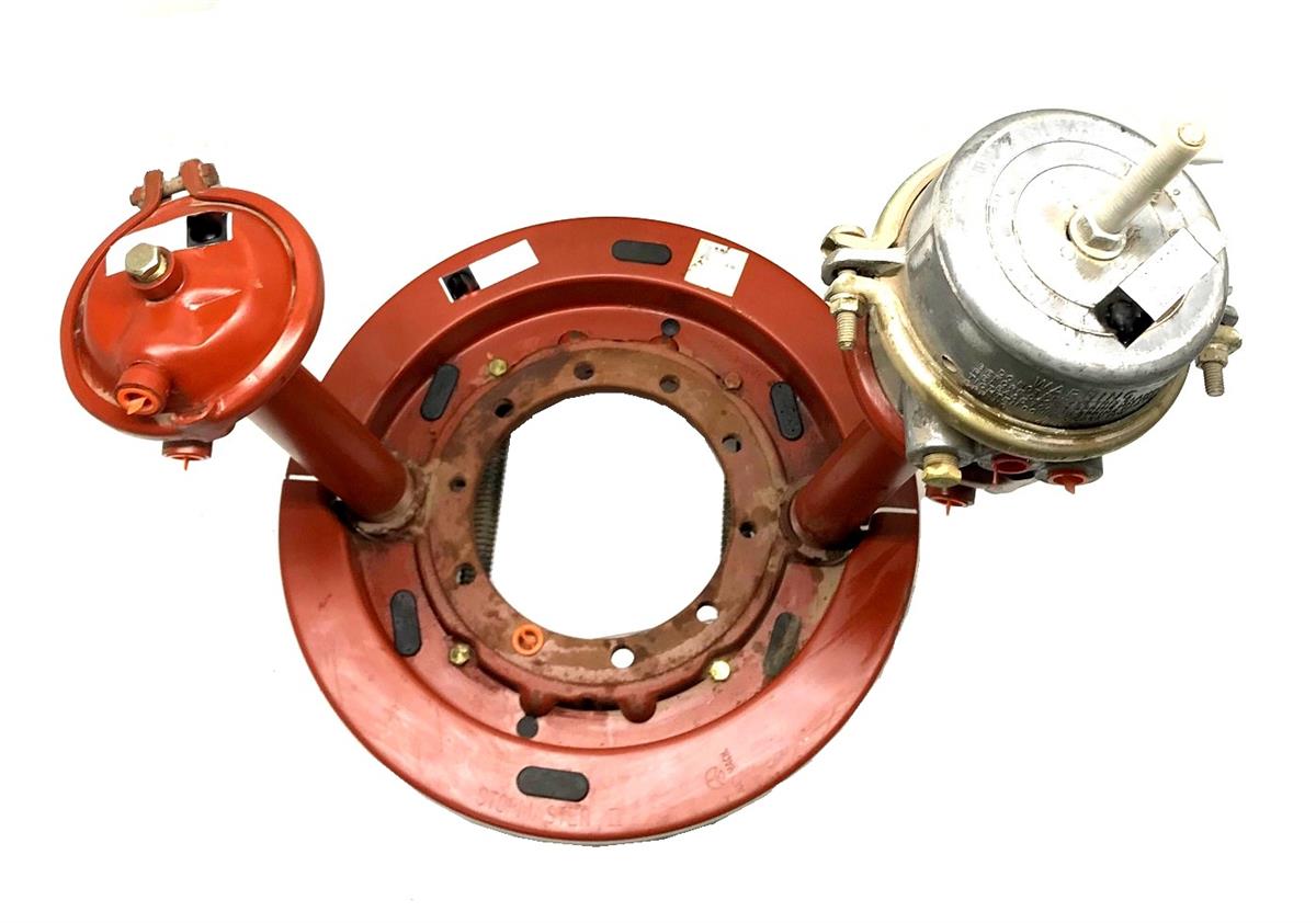 Air Brake Assembly with Brake Chambers, Shoes, Backing Plate, Hardware